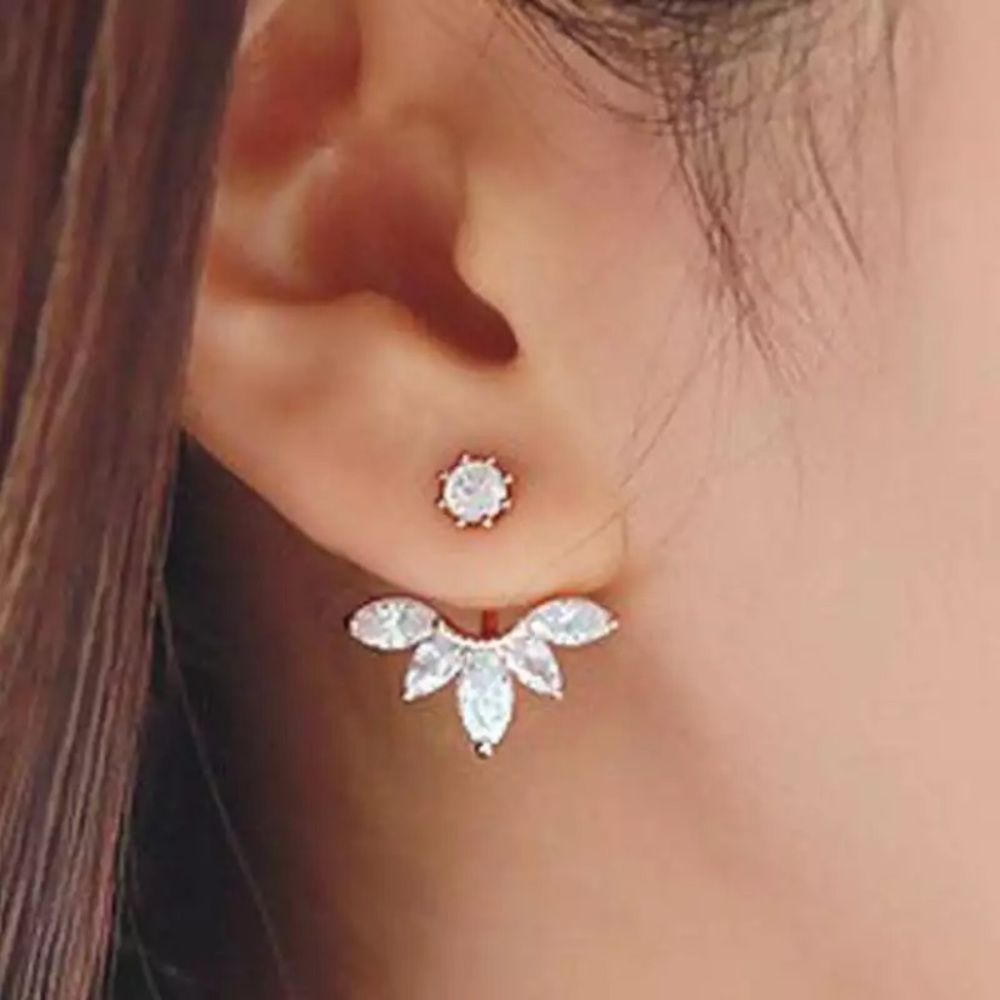 New Crystal Earrings Statement Jewelry